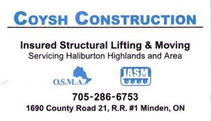 Coysh Construction