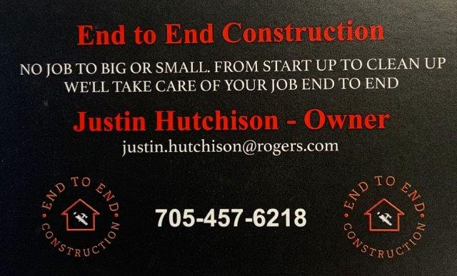 End to End Construction