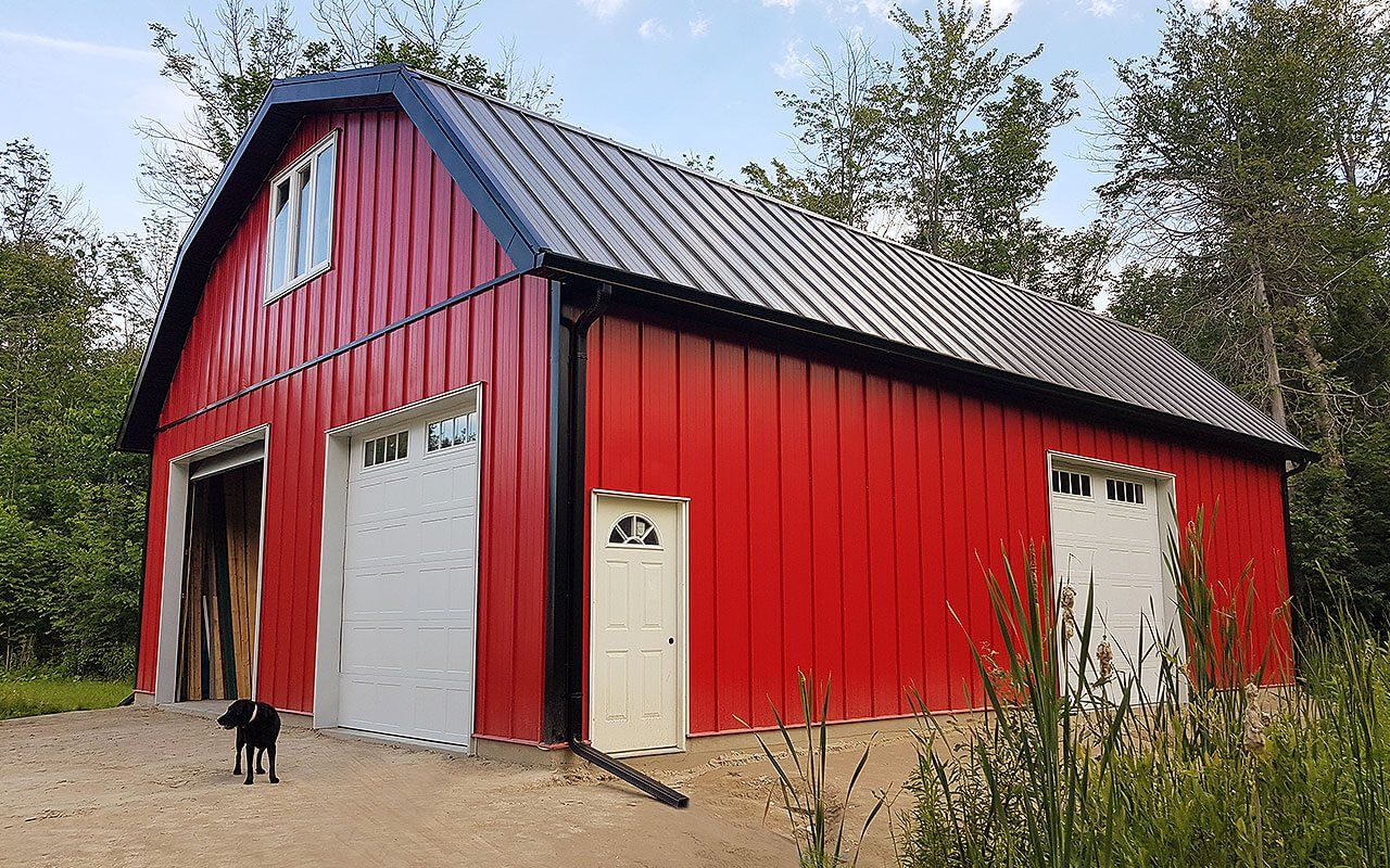 Westman steel roofing