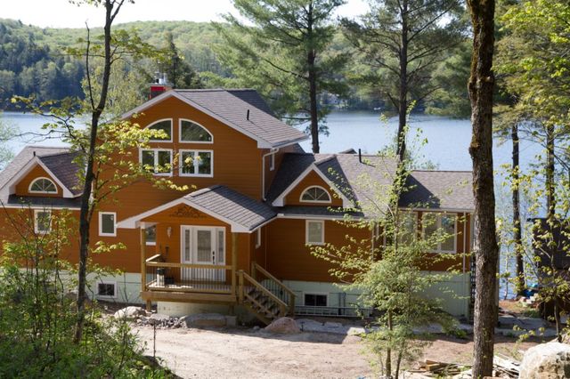 Haliburton cottage country landscape
