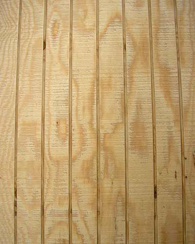 Exterior plywood cladding