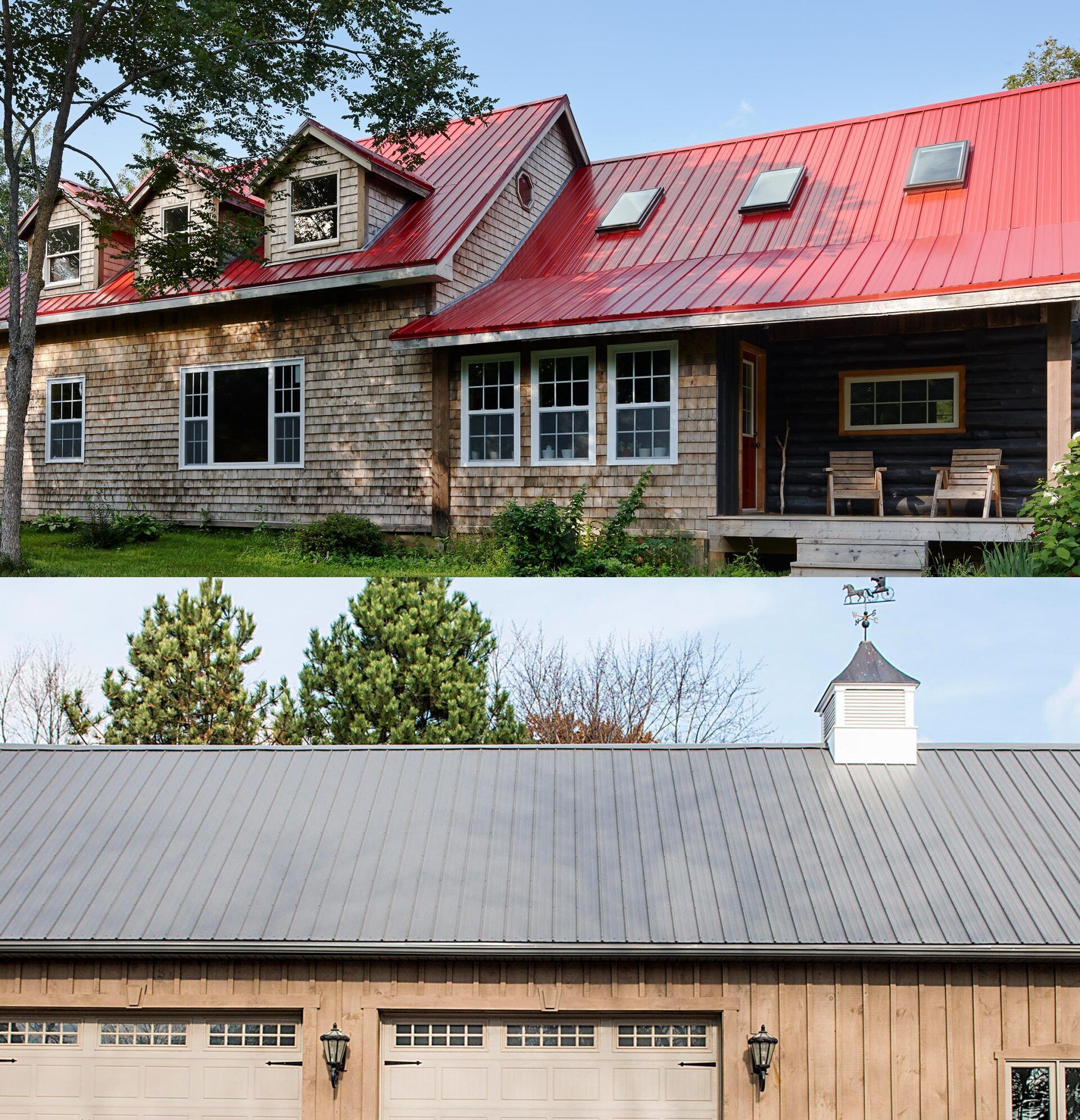 Vic West steel roofing